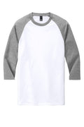 District DM136 Perfect Tri 3/4-Sleeve Raglan