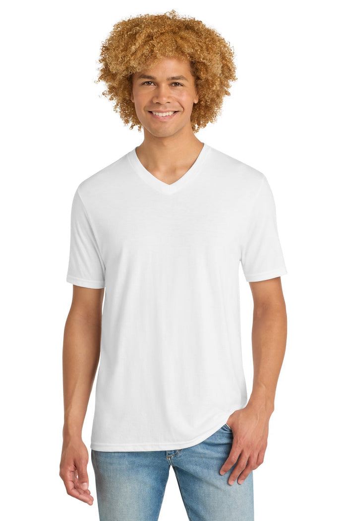 District DT1350 Perfect Tri V-Neck Tee