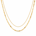 Dora Double Chain Necklace