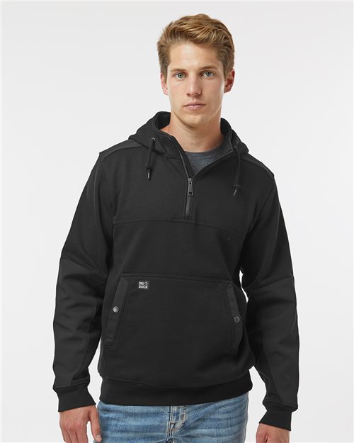 DRI DUCK 7349 Men's Mission Quarter-Zip Hooded Pullover