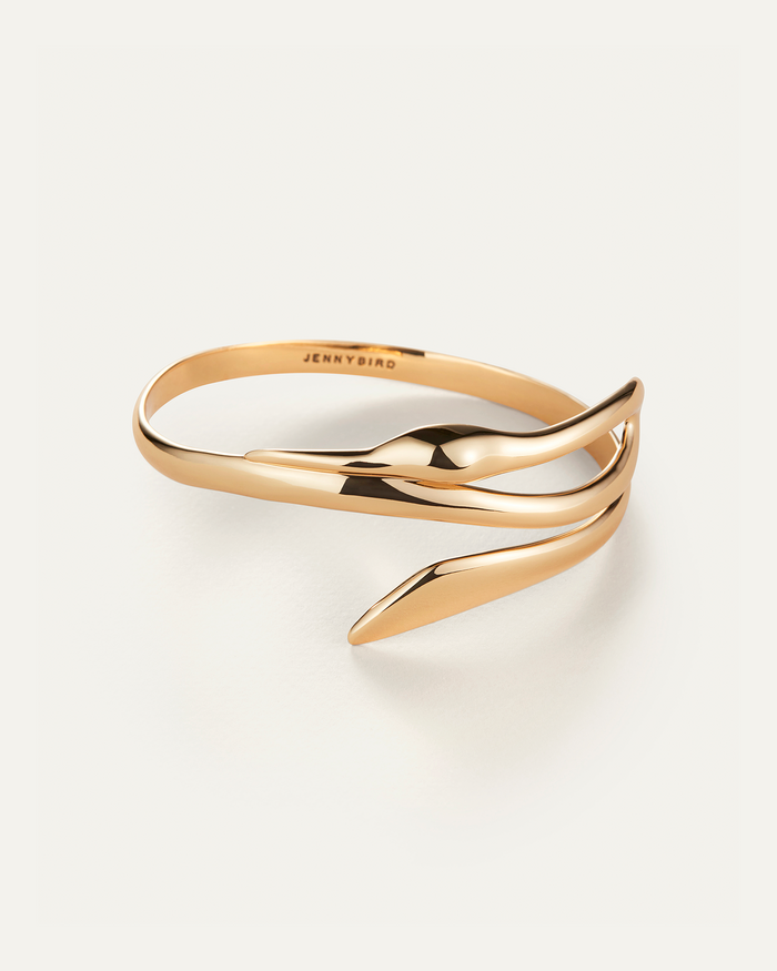 JENNY BIRD Egret Arm Cuff Gold Arm Cuff For Women