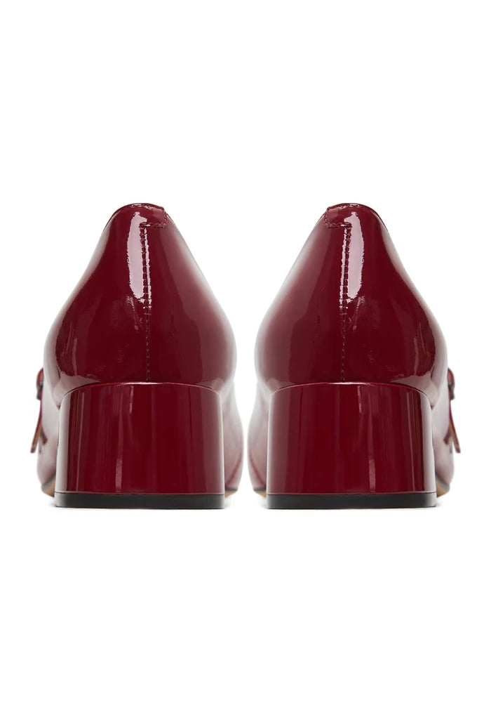 Elegant Mary Jane Heels Briar - Red