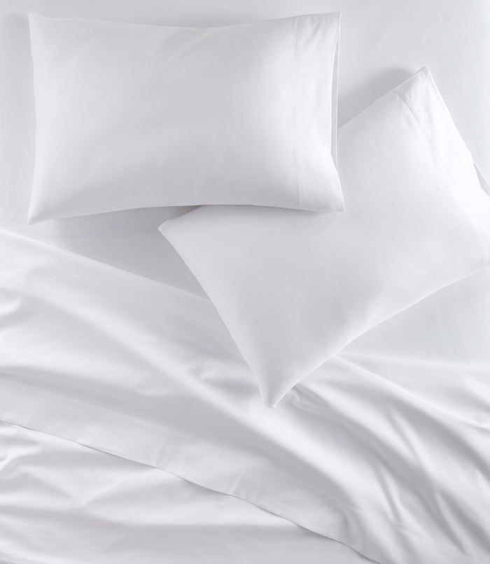 Emily Egyptian Cotton Sheet Set, White