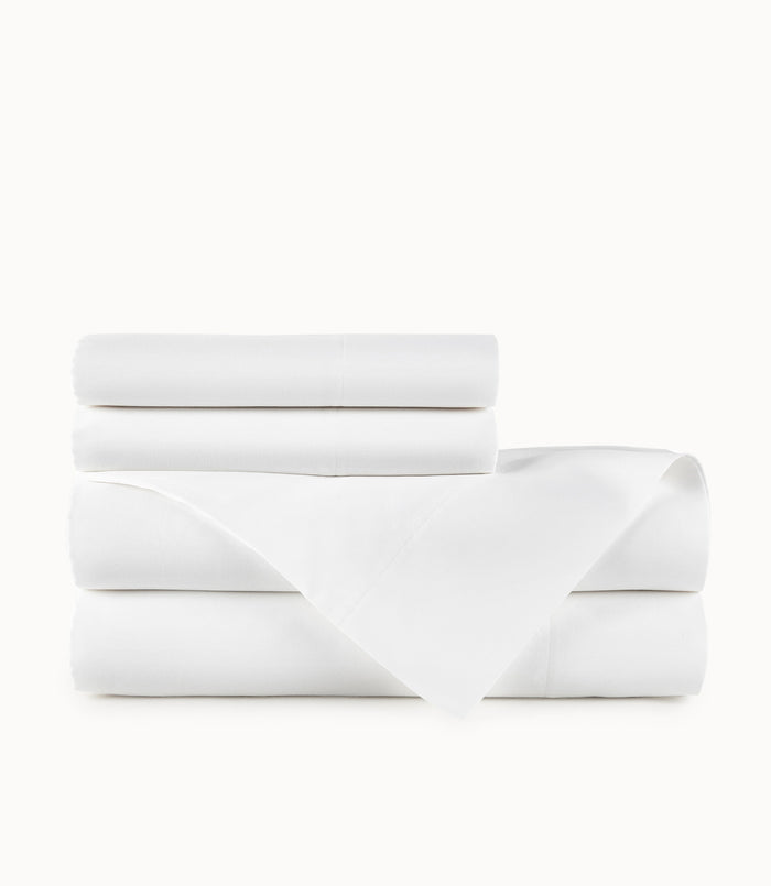 Emily Egyptian Cotton Sheet Set, White
