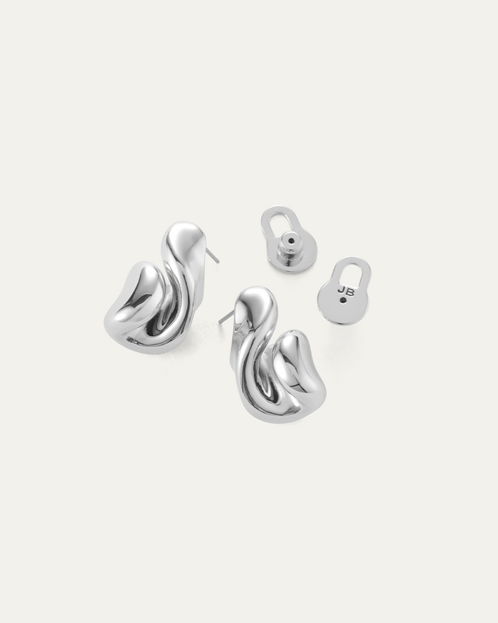 JENNY BIRD Estelle Earrings Silver Earrings For Women