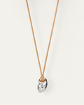 JENNY BIRD Estelle Rope Necklace Silver Necklace For Women
