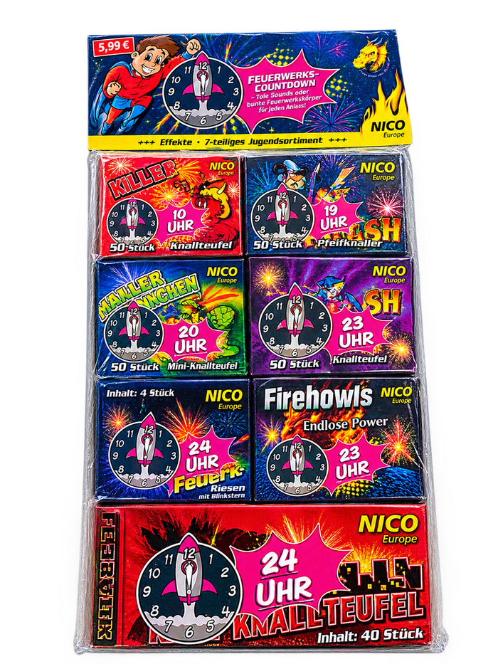 Feuerwerkscountdown