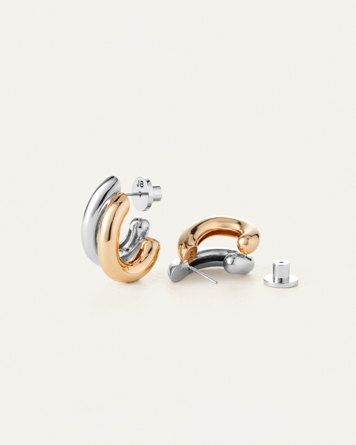 JENNY BIRD Florence Earrings Two Tone Earrings For Women