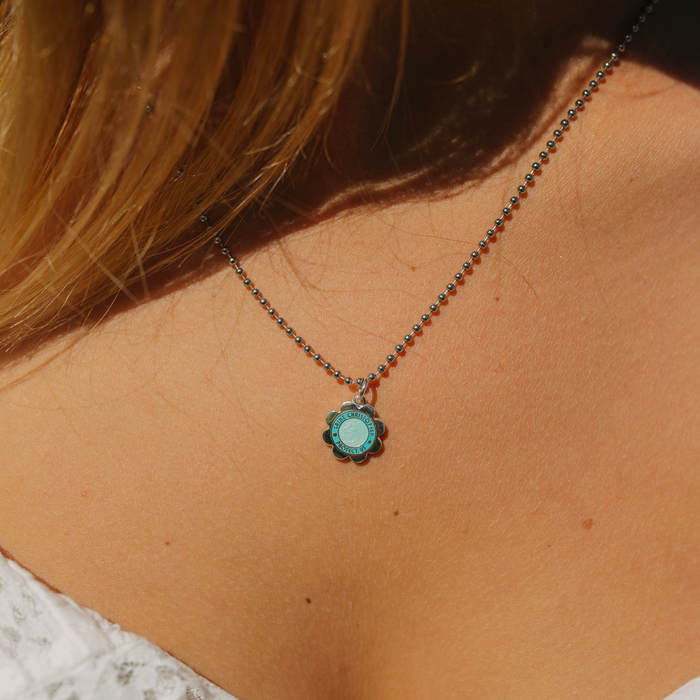 Flower - Aqua / Aquamarine