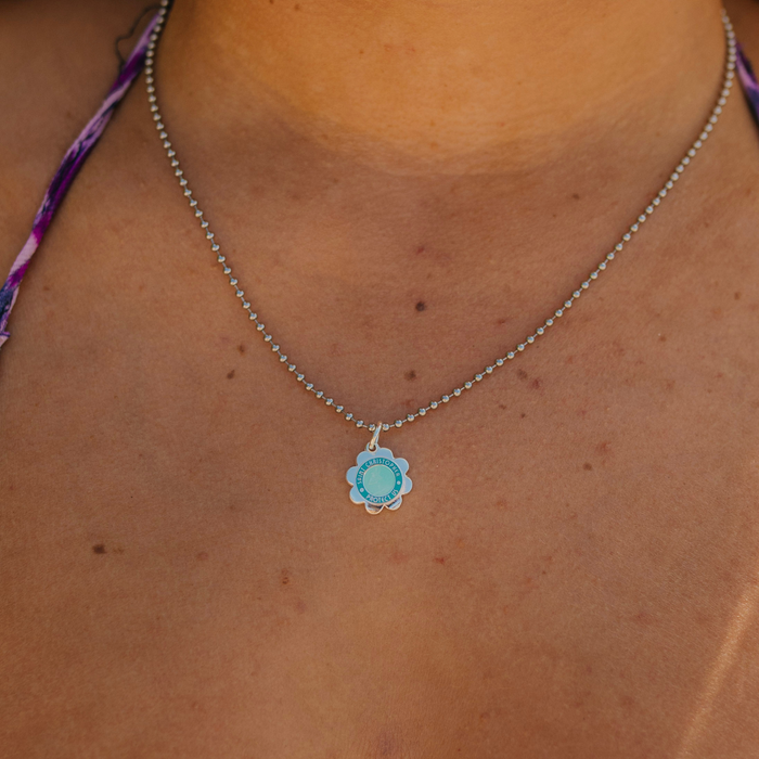 Flower - Aqua / Aquamarine