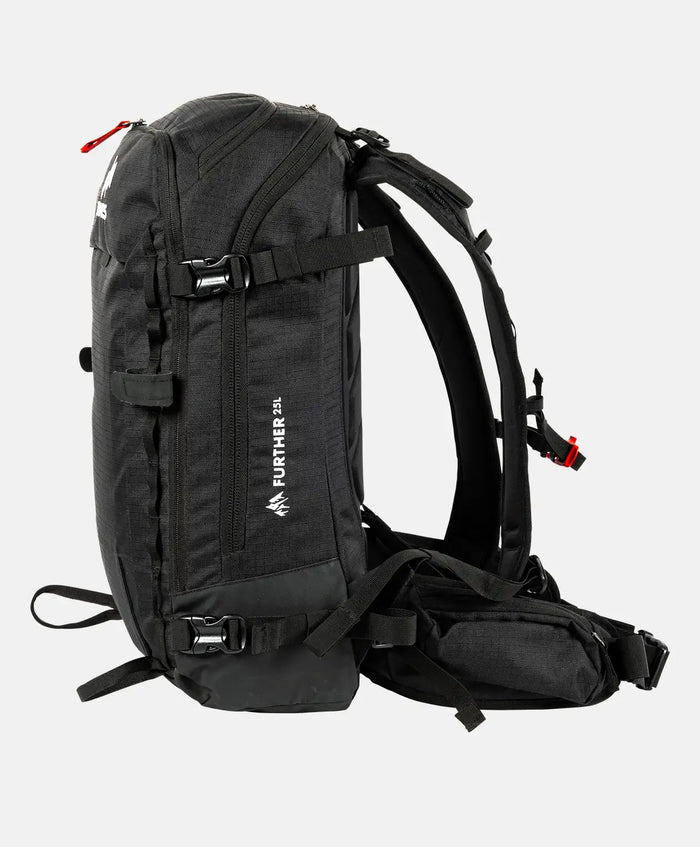 Further 25L Backpack | Jones Further 25L Backpack Jones Snowboards High Performance 7630949114884 J.26.BAU.25L.BK.OS.1