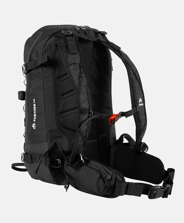 Further 25L Backpack | Jones Further 25L Backpack Jones Snowboards High Performance 7630949114884 J.26.BAU.25L.BK.OS.1