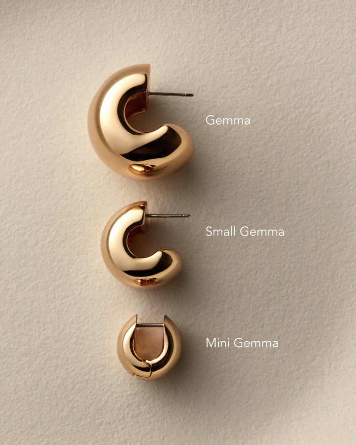 Gemma Hoop Earrings