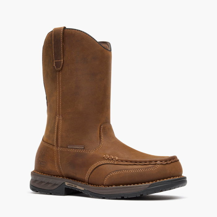 Georgia Boot Athens 360 11" Pull-On Waterproof Moc-Toe Work Boot