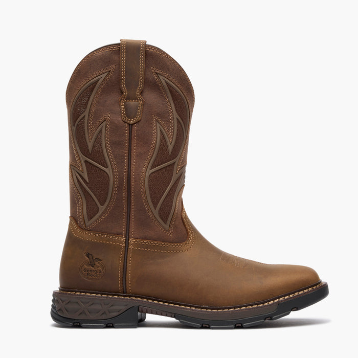 Georgia Boot Carbo-Tec FLX 11" Pull-On Alloy Toe Work Boot with InsulKul™