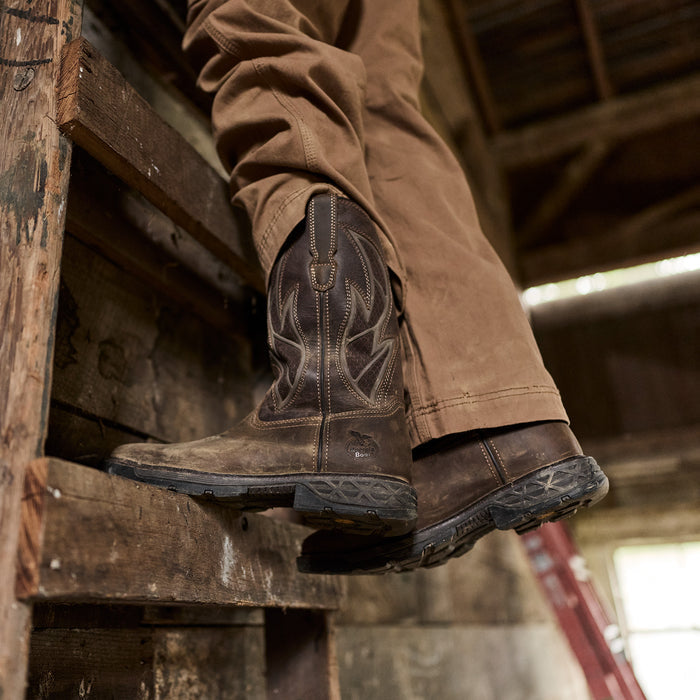 Georgia Boot Carbo-Tec FLX 11" Pull-On Alloy Toe Work Boot with InsulKul™