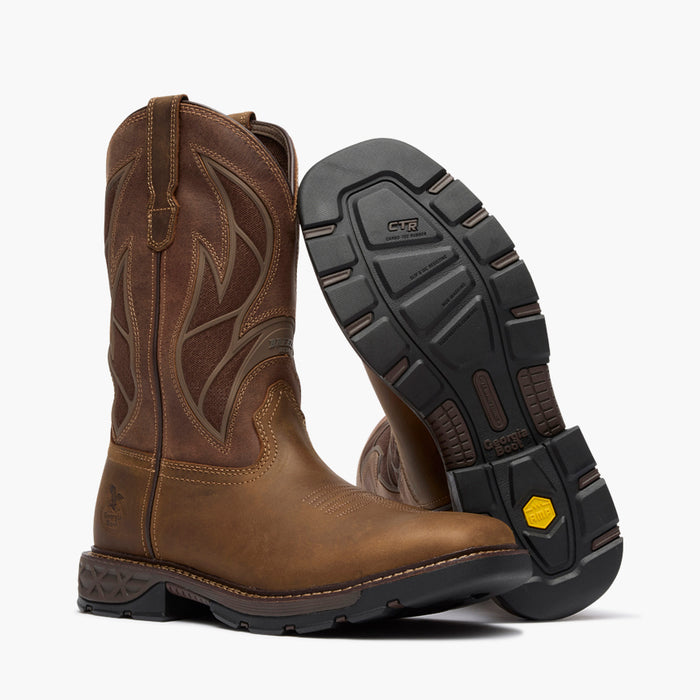 Georgia Boot Carbo-Tec FLX 11" Pull-On Alloy Toe Work Boot with InsulKul™