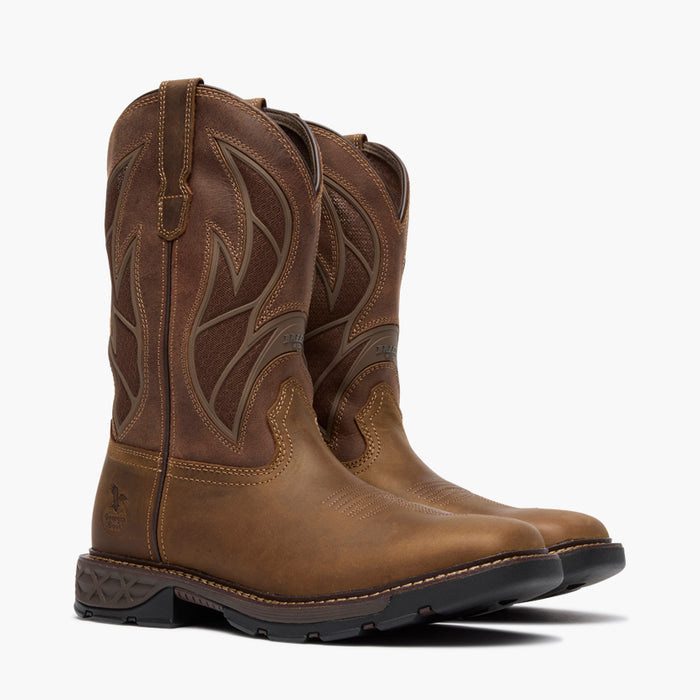 Georgia Boot Carbo-Tec FLX 11" Pull-On Alloy Toe Work Boot with InsulKul™