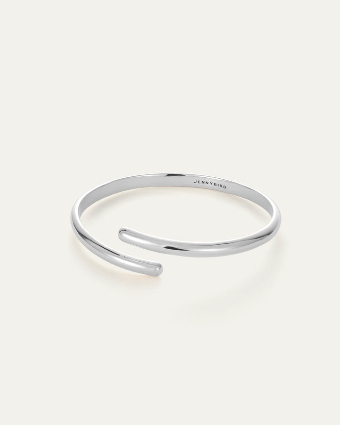 JENNY BIRD Gia Arm Cuff Silver Arm Cuff For Women