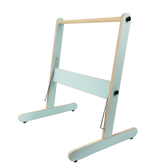light blue harmony floor stand