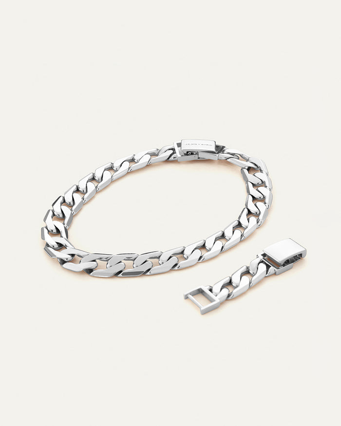 JENNY BIRD Henry Anklet Silver Anklet For Women