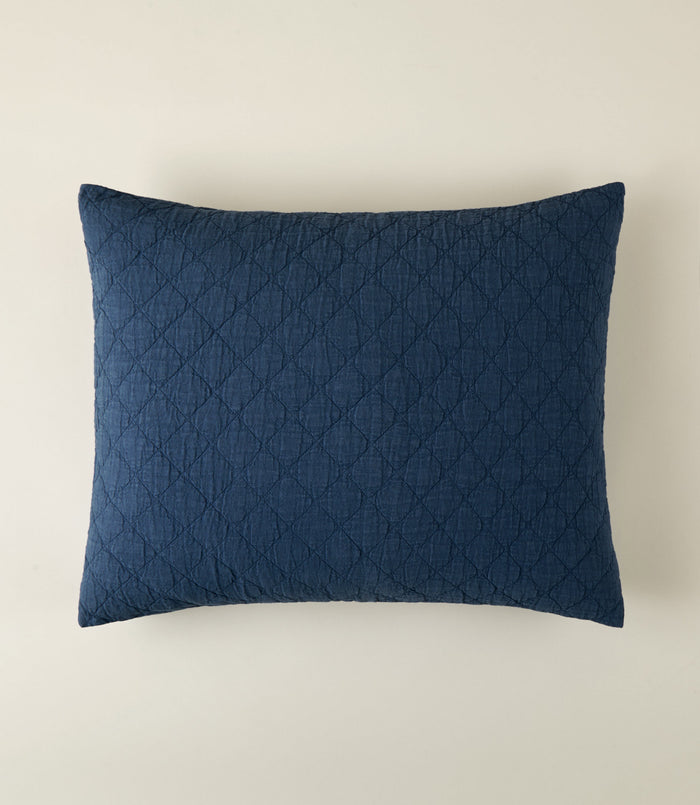 Heritage Stonewashed Linen Sham