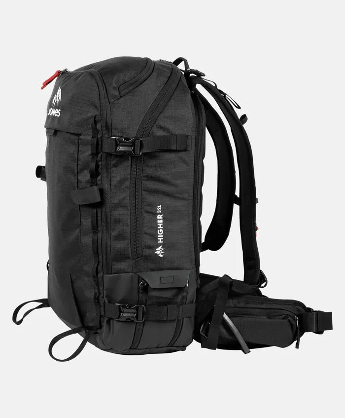 Higher 32L Backpack | Jones Higher 32L Backpack Jones Snowboards High Performance 7630949114877 J.26.BAU.32L.BK.OS.1