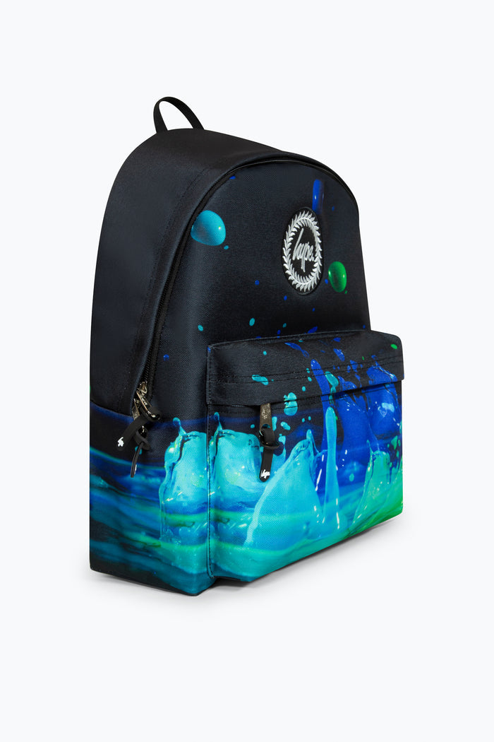 Hype Boys 3D Droplets Iconic Black Backpack