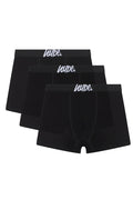 Hype Boys Black 3-Pack Boxers