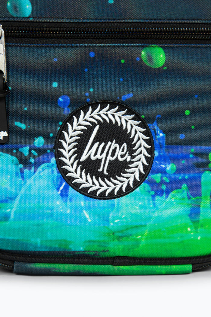 Hype Boys Black 3D Droplets Lunch Box
