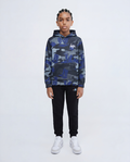 Hype Boys Black Cowboy Camo Hoodie