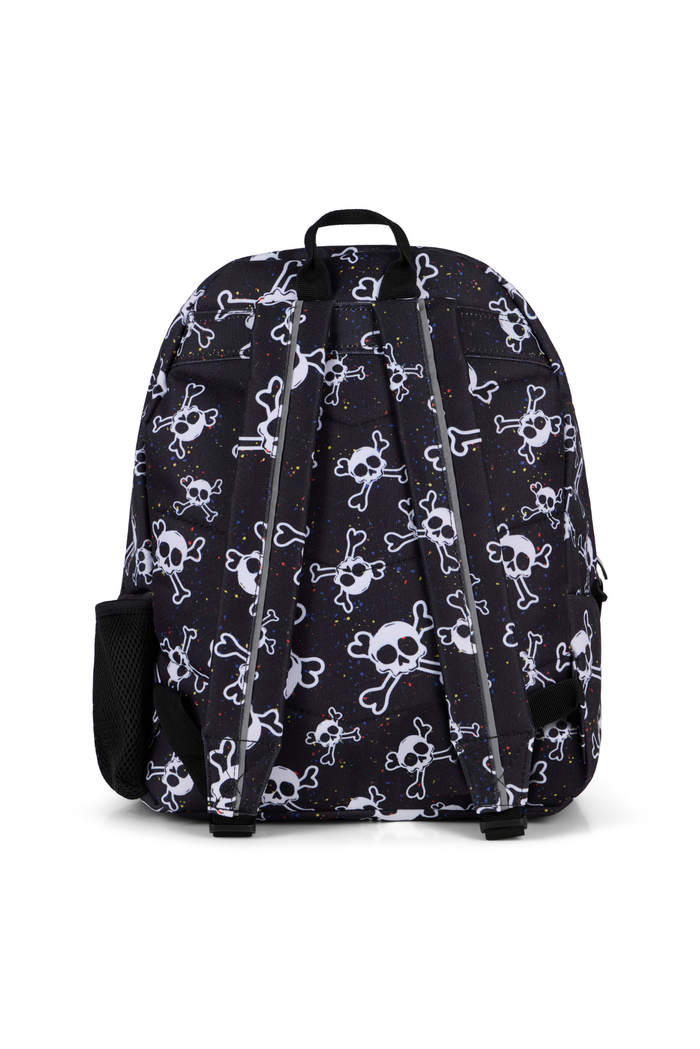 Hype Boys Black Skull Splat Backpack