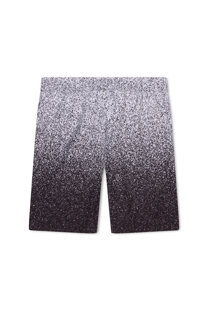 Hype Boys Black/White Speckle Fade Swim Shorts