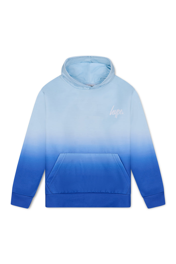 Hype Boys Blue Fade Hoodie