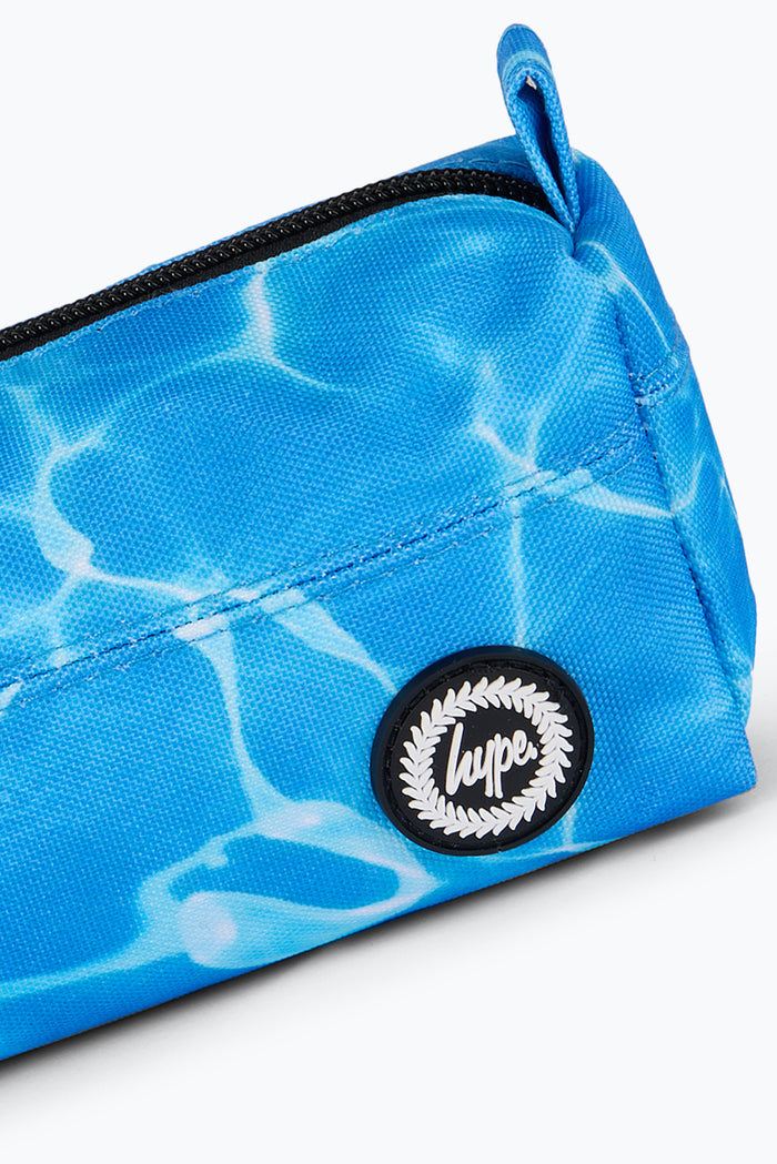 Hype Boys Blue Pool Print Pencil Case