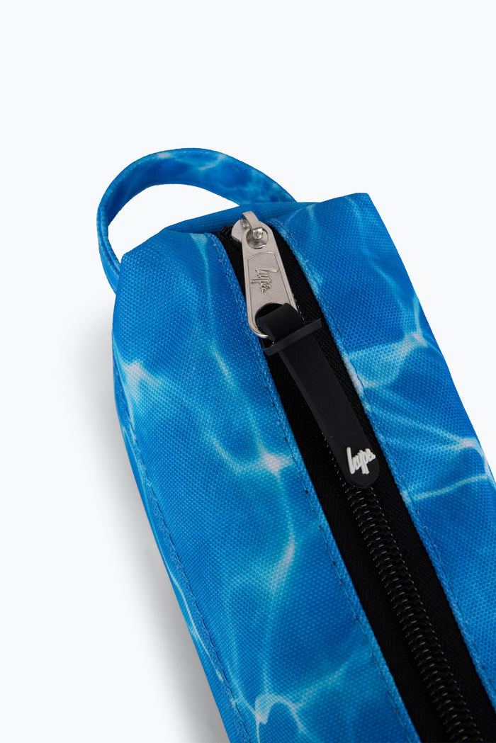 Hype Boys Blue Pool Print Pencil Case