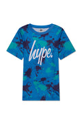 Hype Boys Blue Splat T-Shirt