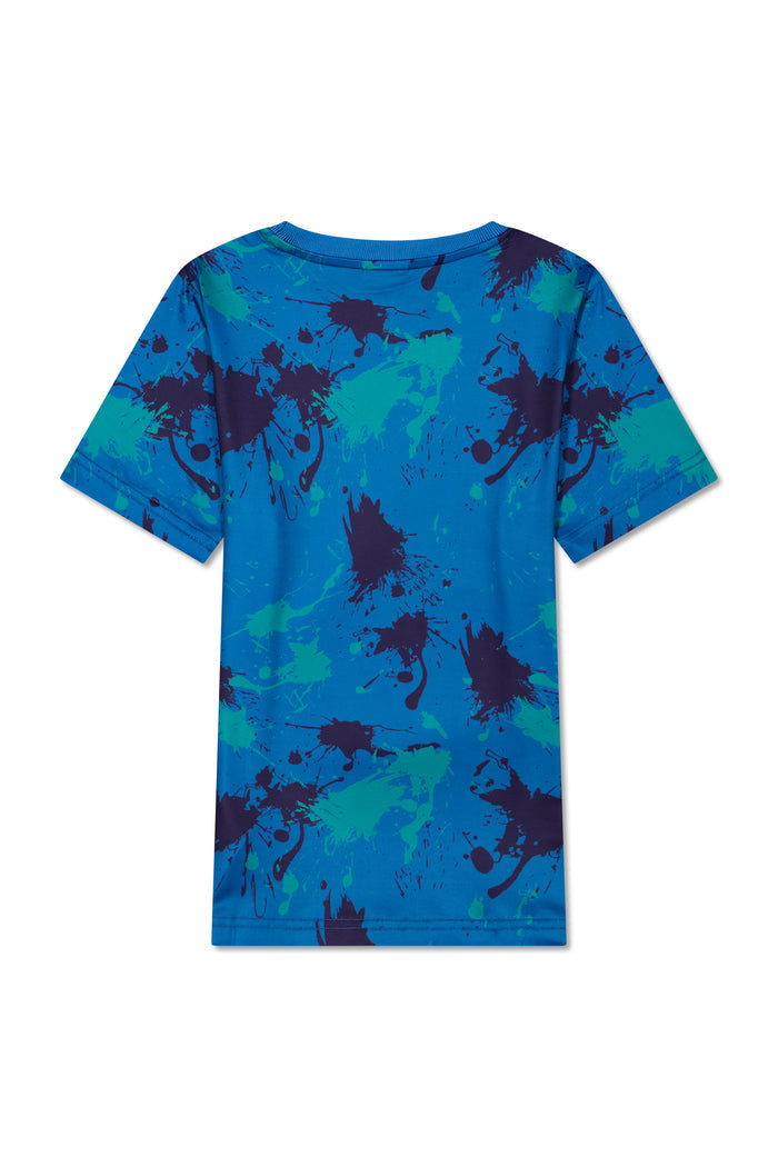 Hype Boys Blue Splat T-Shirt