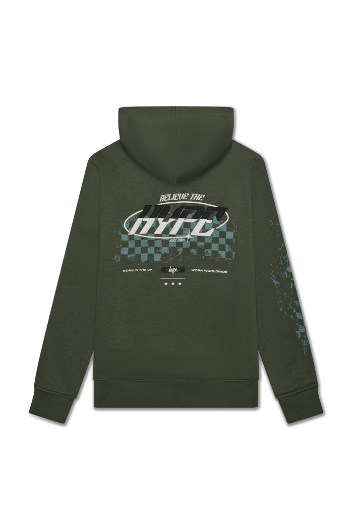 Hype Boys Green Skater Hoodie
