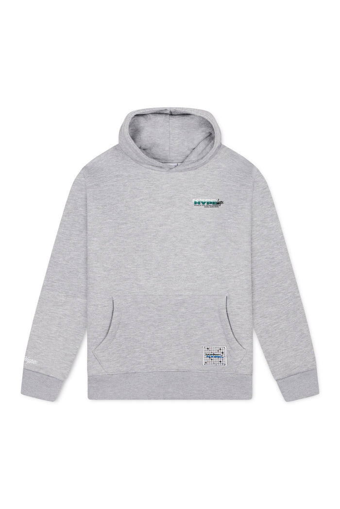 Hype Boys Grey Marl Cosmic Hoodie