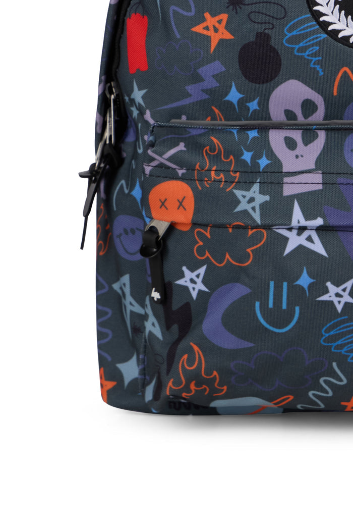 Hype Boys Khaki Electric Doodle Backpack