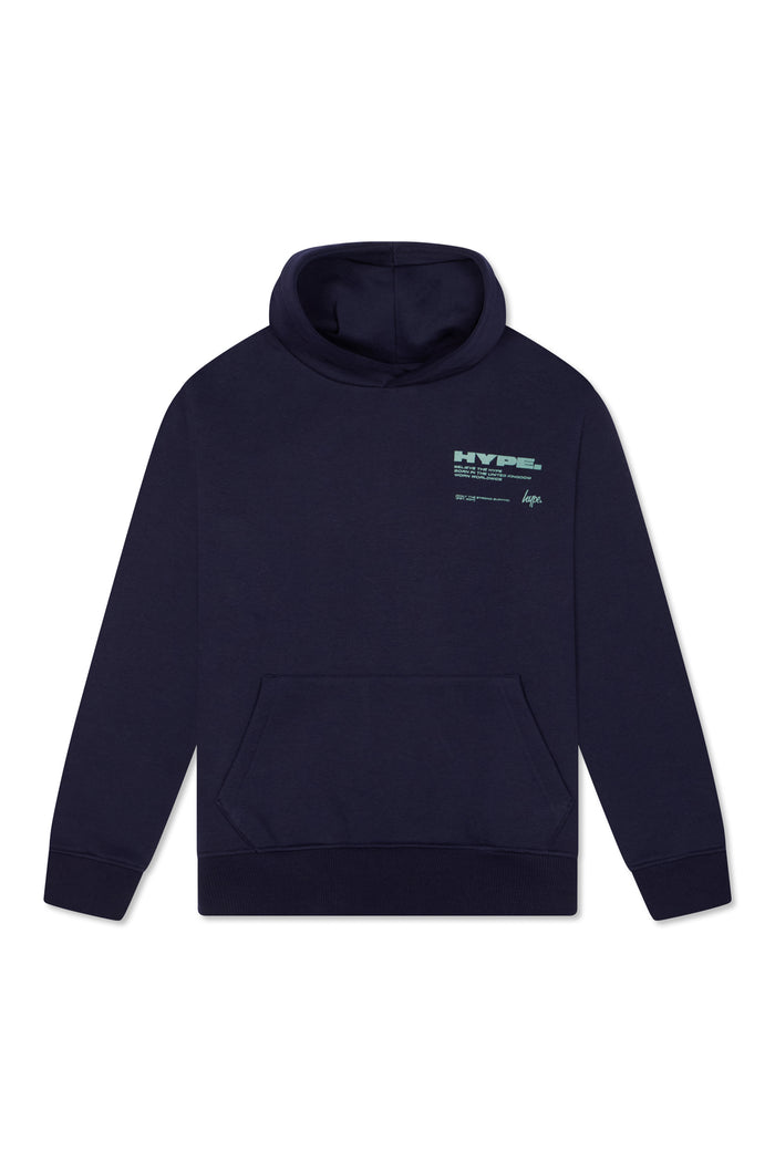 Hype Boys Navy Explore Hoodie