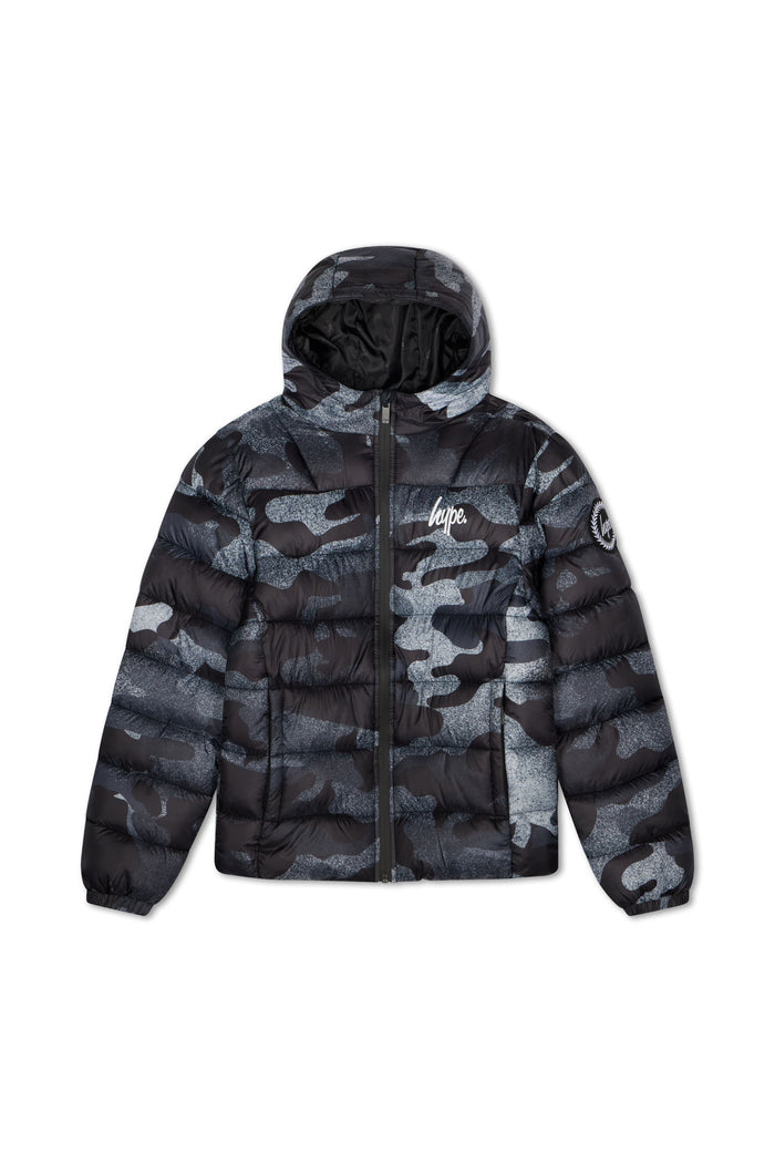 Hype Boys Spray Camo Padded Jacket