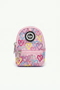 Hype Girls Baby Pink Graffiti Hearts Backpack Charm