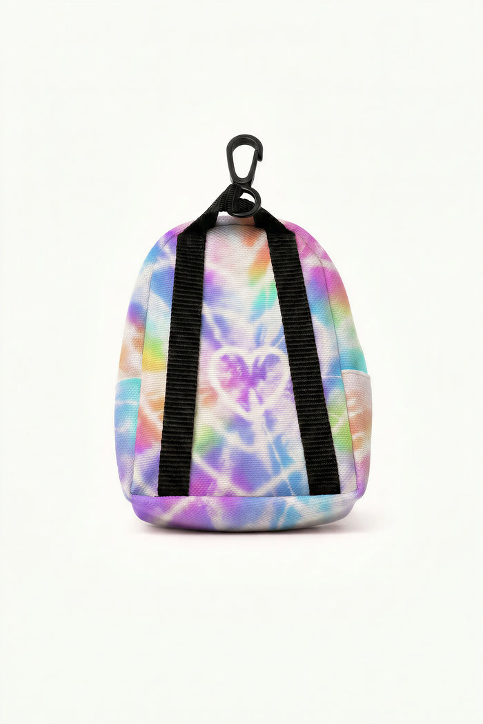 Hype Girls Baby Rainbow Tie-Dye Backpack Charm