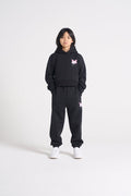 Hype Girls Black Butterfly Joggers