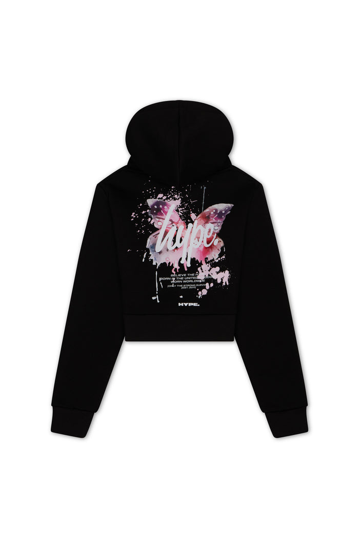 Hype Girls Black Butterfly Tracksuit