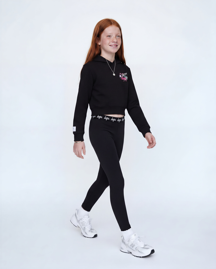 Hype Girls Black Incept Leggings