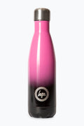Hype Girls Black/Pink Fade Thermal Water Bottle