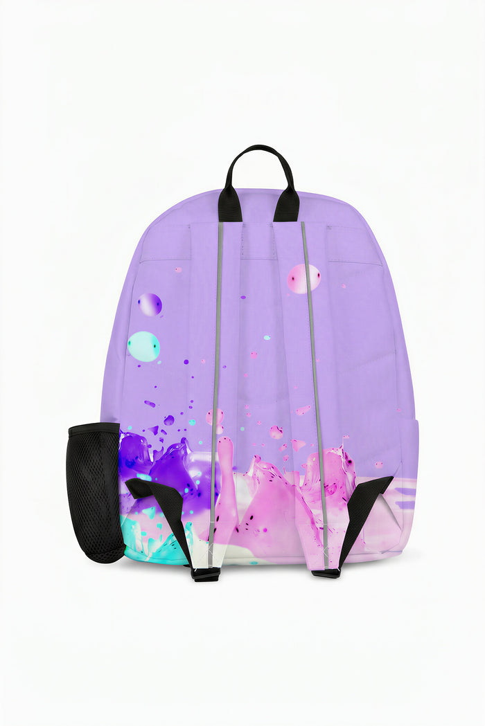 Hype Girls Lilac 3D Droplets Backpack